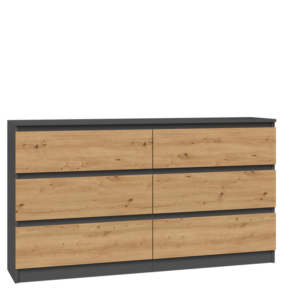 Komoda Malwa M6/140 ANTRACYT ARTISAN