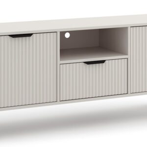 SZAFKA RTV Scandi 2D1S SLIM KASZMIR BEŻ