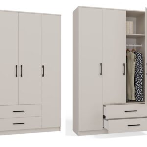 Szafa Romana 160X205 KASZMIR BEŻ