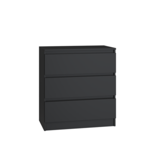 Komoda Malwa M3 CZARNY