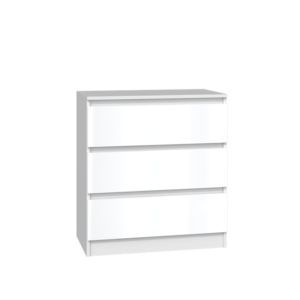 Komoda Malwa M3 BIAŁY POŁYSK