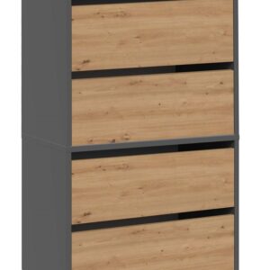 Szafka na obuwie MODO X2 ANTRACYT ARTISAN