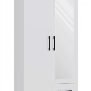 Szafa Romana 80 Z LUSTREM BIAŁY