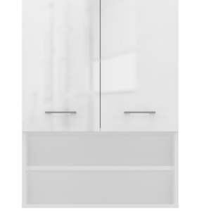 Szafka na pralkę Pola MINI/DK BIAŁY POŁYSK