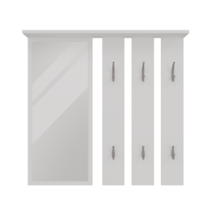 Wieszak Opal OPAL BIAŁY