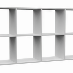 Regał Malax 2X4 BIAŁY