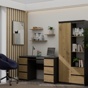 Regał Bily RS-80 ANTRACYT ARTISAN