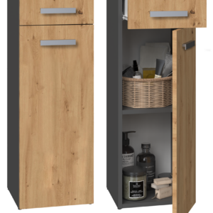 Słupek łazienkowy Nel V DS ANTRACYT ARTISAN