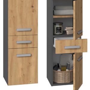 Słupek Łazienkowy Nel V DDS ANTRACYT DĄB ARTISAN