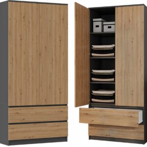 Szafa Malwa SS-90 ANTRACYT ARTISAN