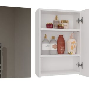 Słupek łazienkowy Pola 1DL BIAŁY