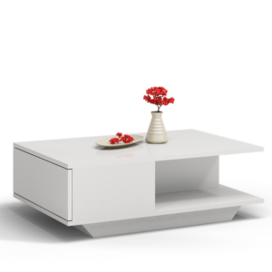 Ława Denver DENVER BIAŁY POŁYSK